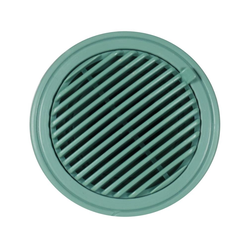 ตะแกรงกันกลิ่น DEXZON PP DIY G สีเขียวเทา