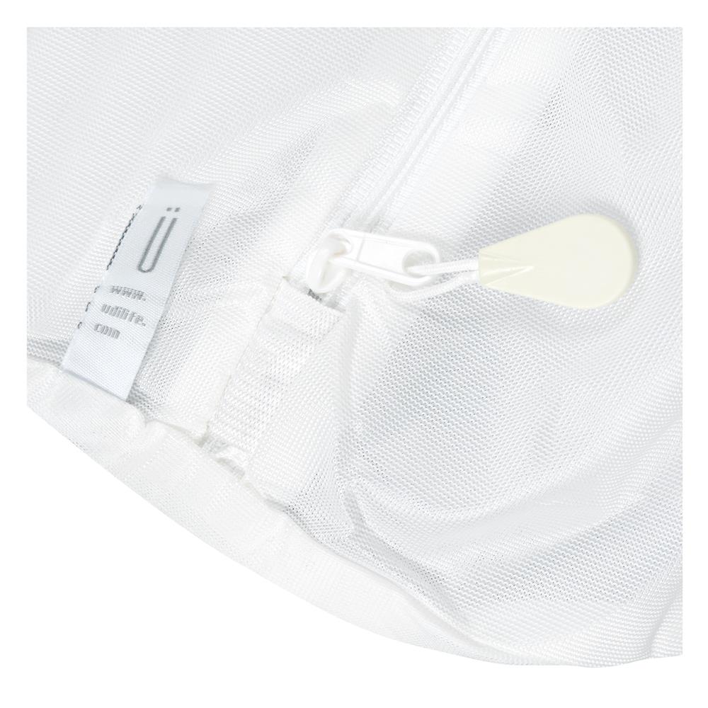 ถุงซักผ้าทรงกระบอกเนื้อละเอียด 30x40 ซม. PLIM MESH สีขาว