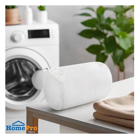 ถุงซักผ้าทรงกระบอกเนื้อละเอียด 25x35 ซม. PLIM MESH สีขาว_4