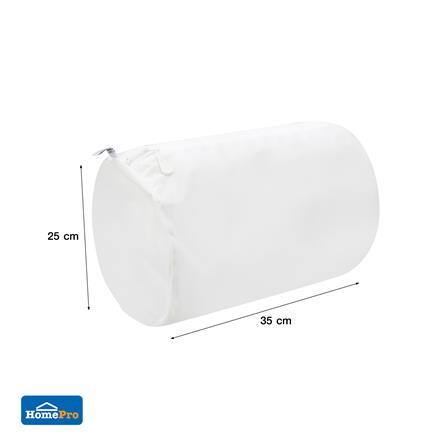 ถุงซักผ้าทรงกระบอกเนื้อละเอียด 25x35 ซม. PLIM MESH สีขาว_5