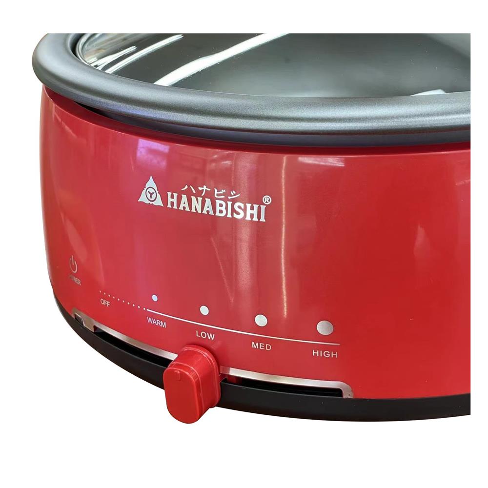 หม้ออเนกประสงค์ HANABISHI PS-305 3 ลิตร สีแดง