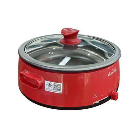 หม้ออเนกประสงค์ HANABISHI PS-305 3 ลิตร สีแดง_1