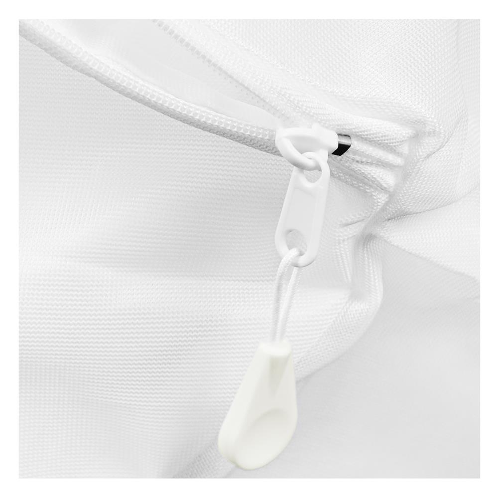 ถุงซักผ้าทรงกลมเนื้อละเอียด 30x20x10 ซม. PLIM MESH สีขาว