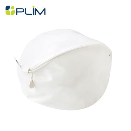ถุงซักผ้าทรงกลมเนื้อละเอียด 30x20x10 ซม. PLIM MESH สีขาว_0
