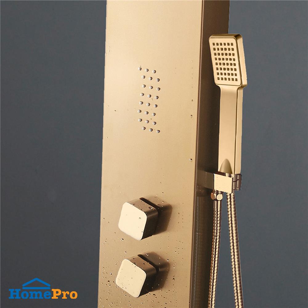 ชุดผนังอาบน้ำ NOVABATH NVB-SPS501-A สีทอง