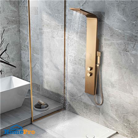 ชุดผนังอาบน้ำ NOVABATH NVB-SPS501-A สีทอง_1