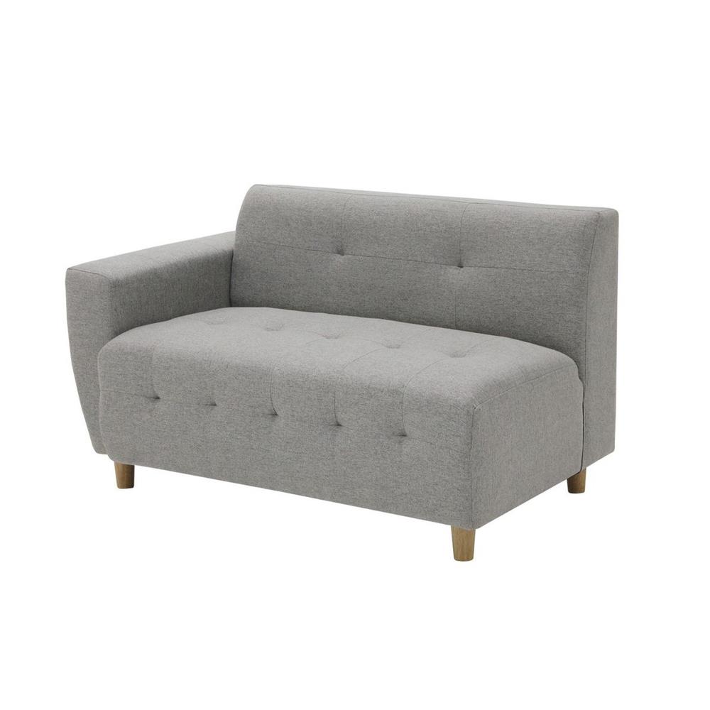 โซฟา 2 ที่นั่ง KONCEPT CROSS 19211121 สีเทาอ่อน