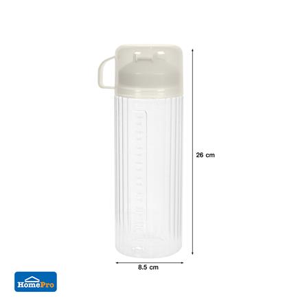 ขวดน้ำพลาสติก PP KECH ORA 1.1 ลิตร สีครีม_7