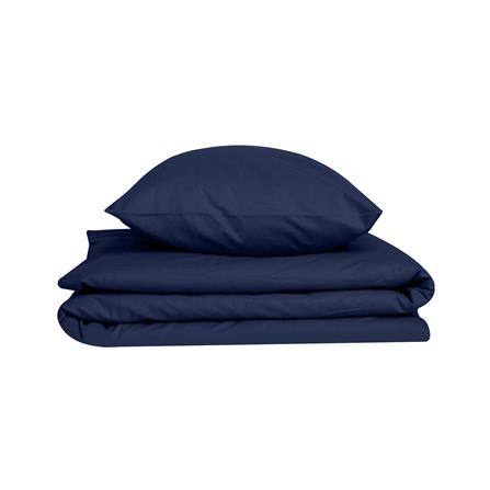 ชุดผ้าปูที่นอน 4 ฟุต 2 ชิ้น BED CLIP MICROTEX 6 นิ้ว สี NAVY_1