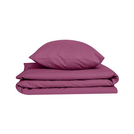 ชุดผ้าปูที่นอน 4 ฟุต 2 ชิ้น BED CLIP MICROTEX 6 นิ้ว สี DARK PINK_1