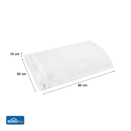 ถุงซักผ้าเหลี่ยมเนื้อละเอียด 50x60 ซม. PLIM MESH สีขาว_5