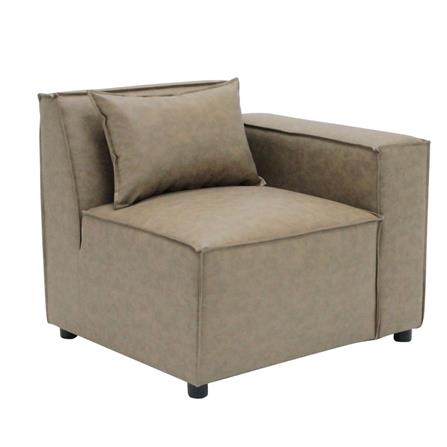 โซฟา KONCEPT ROBERTO 19213270 สีน้ำตาลอ่อน_1