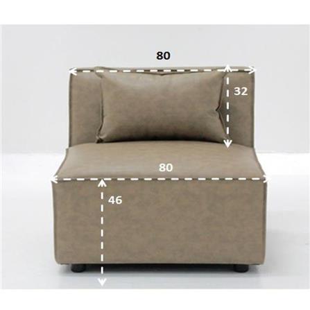 โซฟา KONCEPT ROBERTO 19213274 สีน้ำตาลอ่อน_4