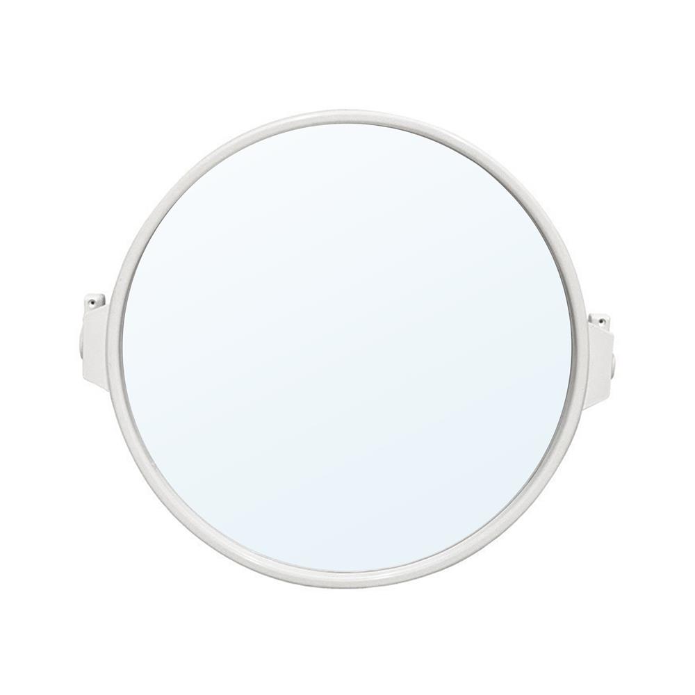 กระจกพลาสติก 1 ชิ้น BATH TIME 14914 กลม สีขาว