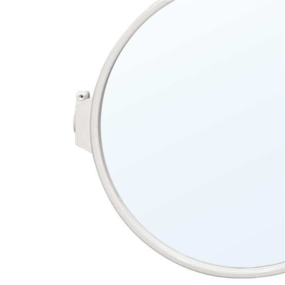 กระจกพลาสติก 1 ชิ้น BATH TIME 14914 กลม สีขาว