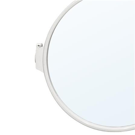 กระจกพลาสติก 1 ชิ้น BATH TIME 14914 กลม สีขาว_1