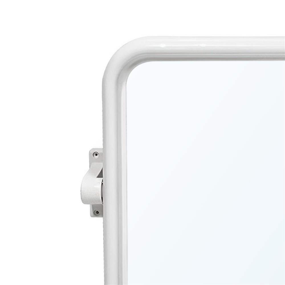 กระจกพลาสติก 3 ชิ้น BATH TIME 14917 เหลี่ยม สีขาว