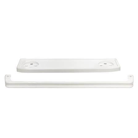 กระจกพลาสติก 3 ชิ้น BATH TIME 14917 เหลี่ยม สีขาว_1