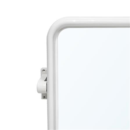 กระจกพลาสติก 3 ชิ้น BATH TIME 14917 เหลี่ยม สีขาว_2