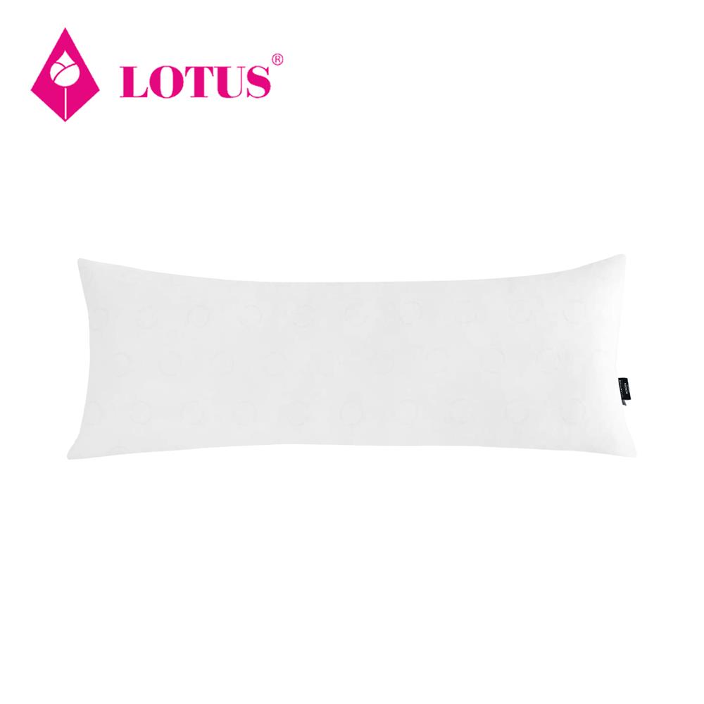 หมอน BODY ไมโครไฟเบอร์ LOTUS ATTITUDE ANTI-AGING 19x49 นิ้ว สีขาว