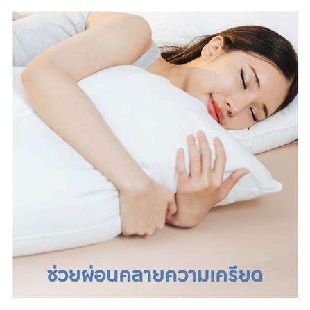 หมอน BODY ไมโครไฟเบอร์ LOTUS ATTITUDE ANTI-AGING 19x49 นิ้ว สีขาว_11
