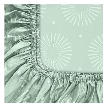 ชุดผ้าปูที่นอน 6 ฟุต 6 ชิ้น PICASSO TENCEL สี SKY GREEN_2