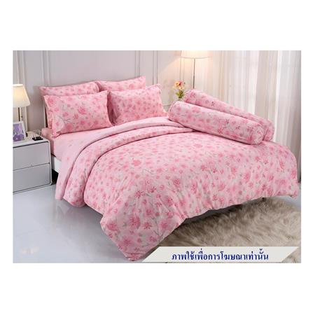 ชุดผ้าปูที่นอน 6 ฟุต 5 ชิ้น TULIP DELIGHT 60012-DL115_0