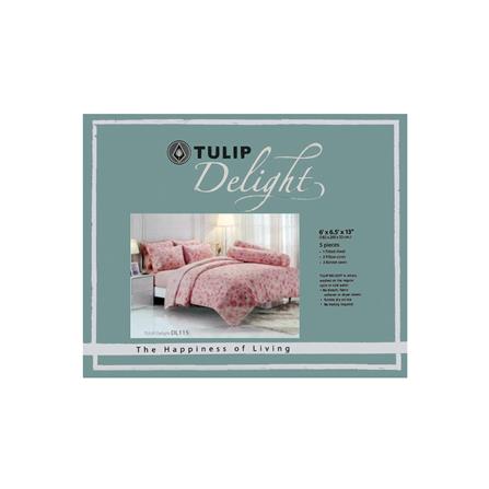 ชุดผ้าปูที่นอน 6 ฟุต 5 ชิ้น TULIP DELIGHT 60012-DL115_3