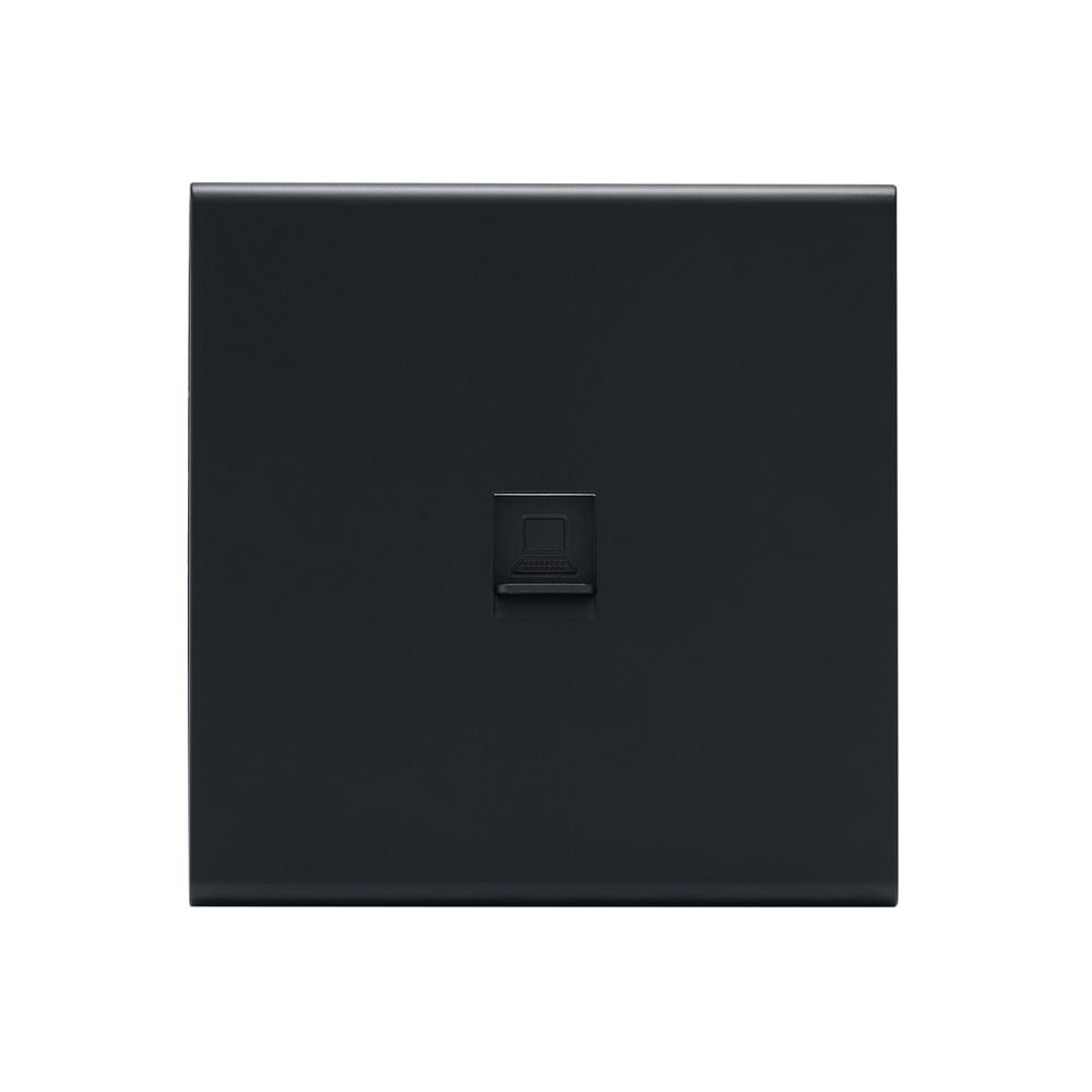 เต้ารับคอมพิวเตอร์ CAT6 SAHN D18-BL สีดำ_1