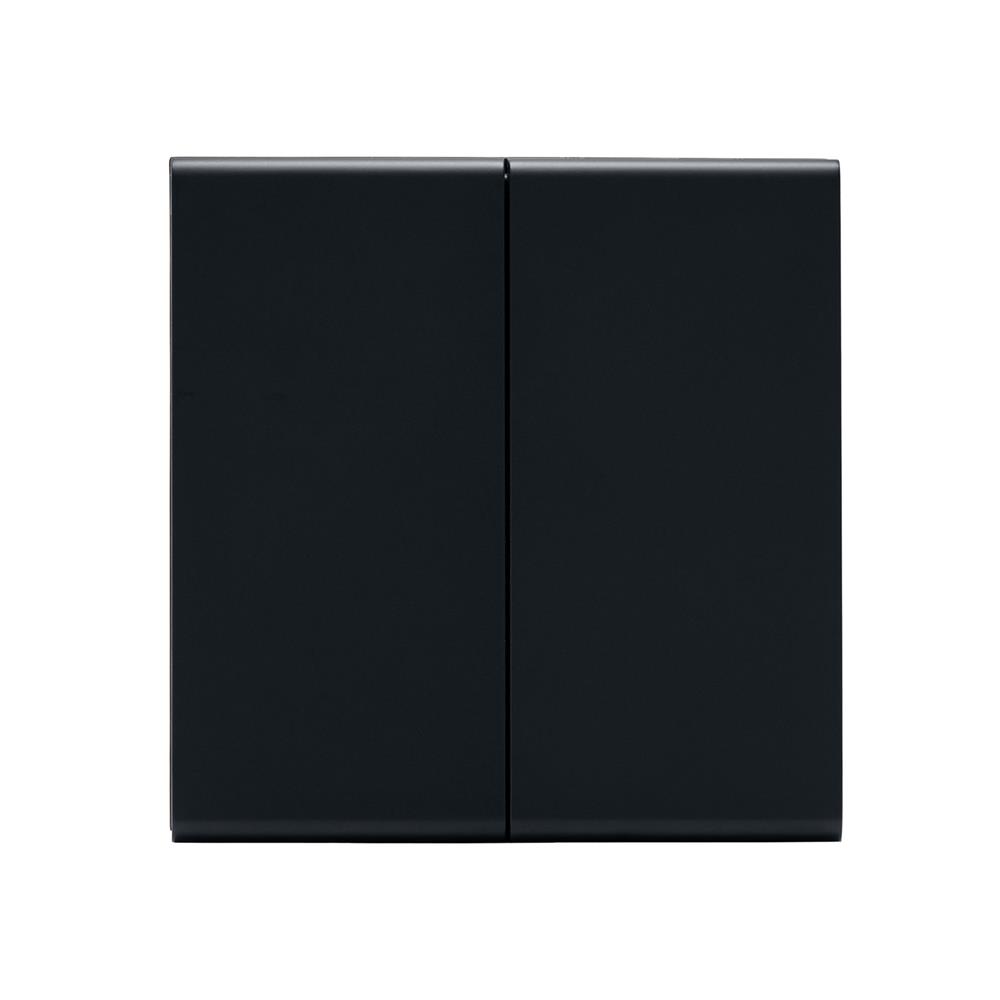 ชุดสวิตซ์ 3 ทาง 2 ช่อง SAHN D023-BL สีดำ_1