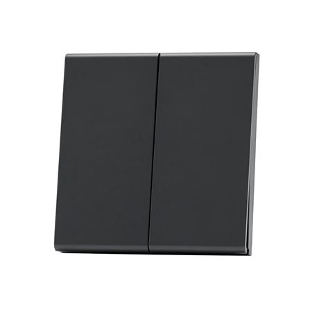 ชุดสวิตซ์ 3 ทาง 2 ช่อง SAHN D023-BL สีดำ_2