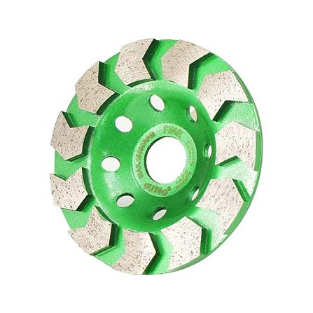 ถ้วยเพชรขัดพื้น ชนิดขัดละเอียด SUMO 300F 4 นิ้ว สีเขียว_0
