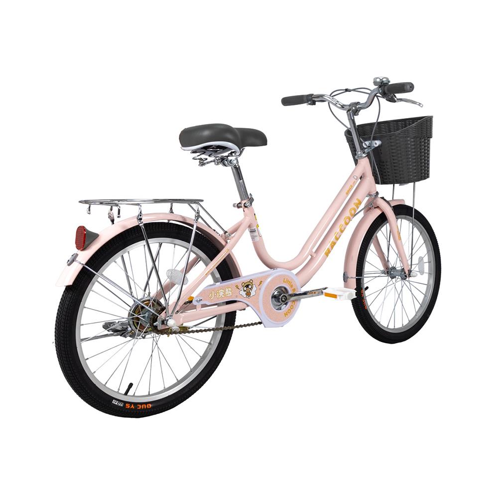 จักรยานแม่บ้าน RACCOON 20 นิ้ว สีชมพู
