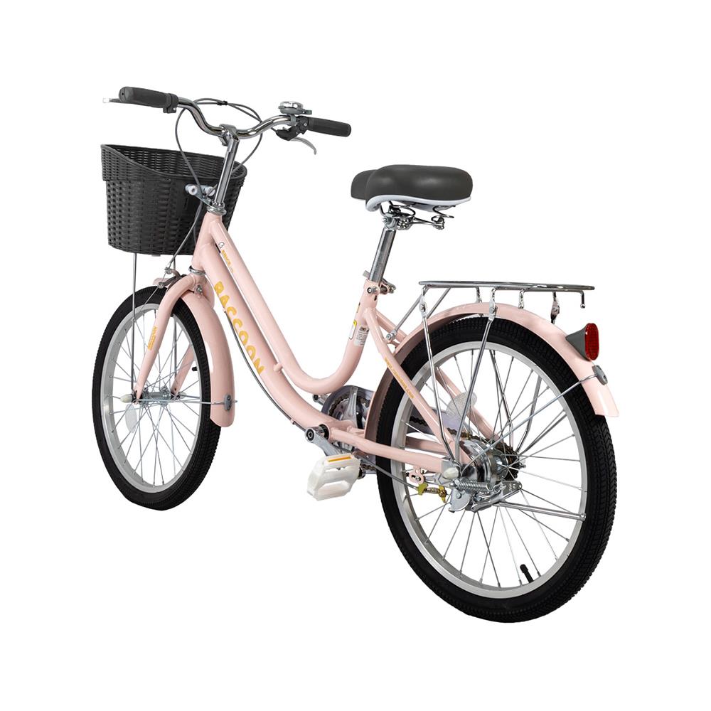 จักรยานแม่บ้าน RACCOON 20 นิ้ว สีชมพู