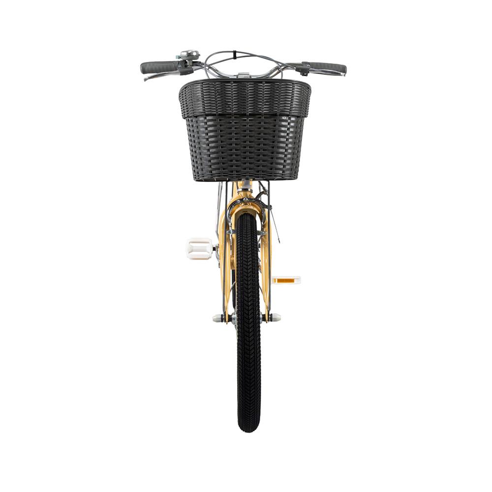 จักรยานแม่บ้าน RACCOON 20 นิ้ว สีเหลือง