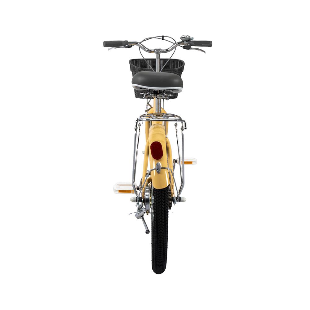 จักรยานแม่บ้าน RACCOON 20 นิ้ว สีเหลือง
