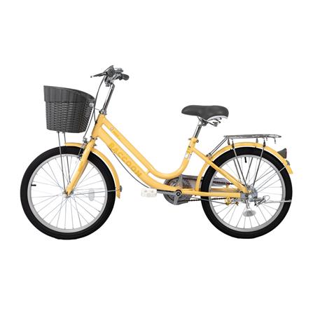 จักรยานแม่บ้าน RACCOON 20 นิ้ว สีเหลือง_1