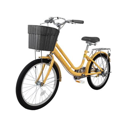 จักรยานแม่บ้าน RACCOON 20 นิ้ว สีเหลือง_2