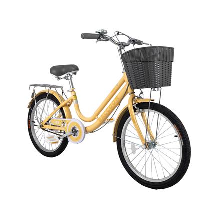 จักรยานแม่บ้าน RACCOON 20 นิ้ว สีเหลือง_3