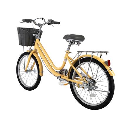 จักรยานแม่บ้าน RACCOON 20 นิ้ว สีเหลือง_7