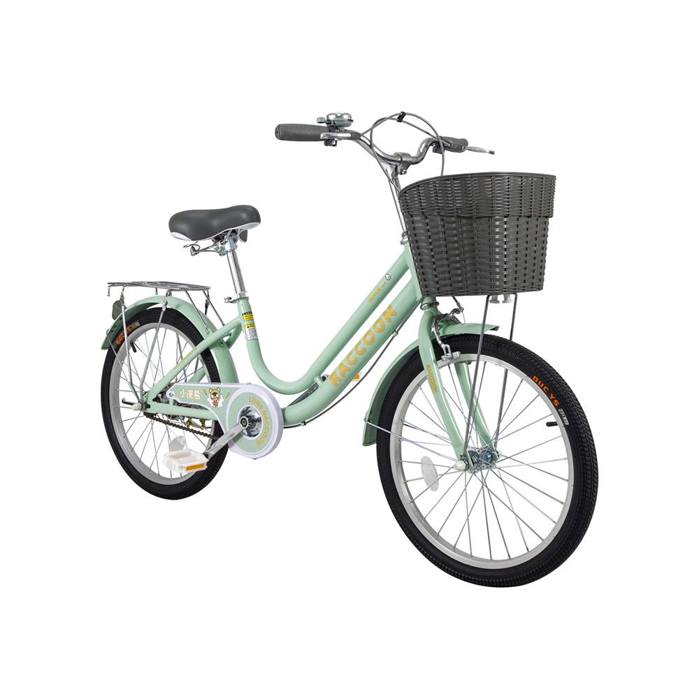 จักรยานแม่บ้าน RACCOON 20 นิ้ว สีเขียว