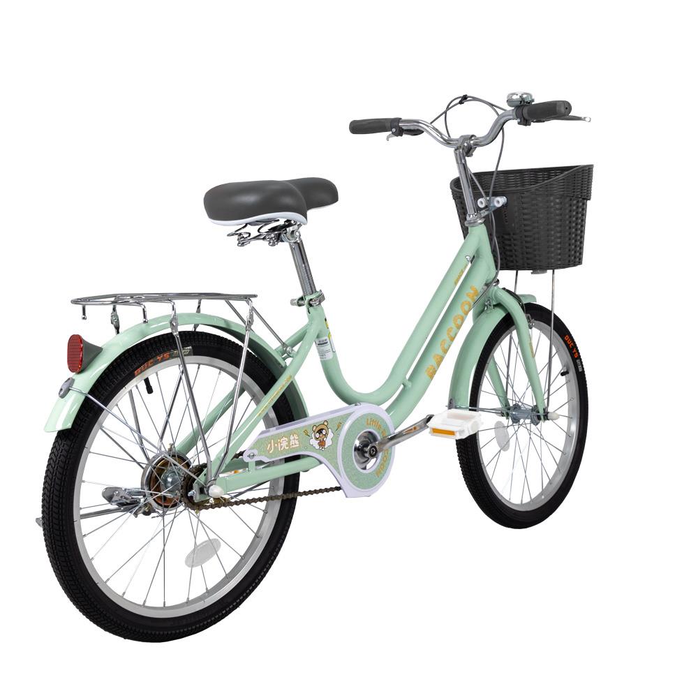 จักรยานแม่บ้าน RACCOON 20 นิ้ว สีเขียว