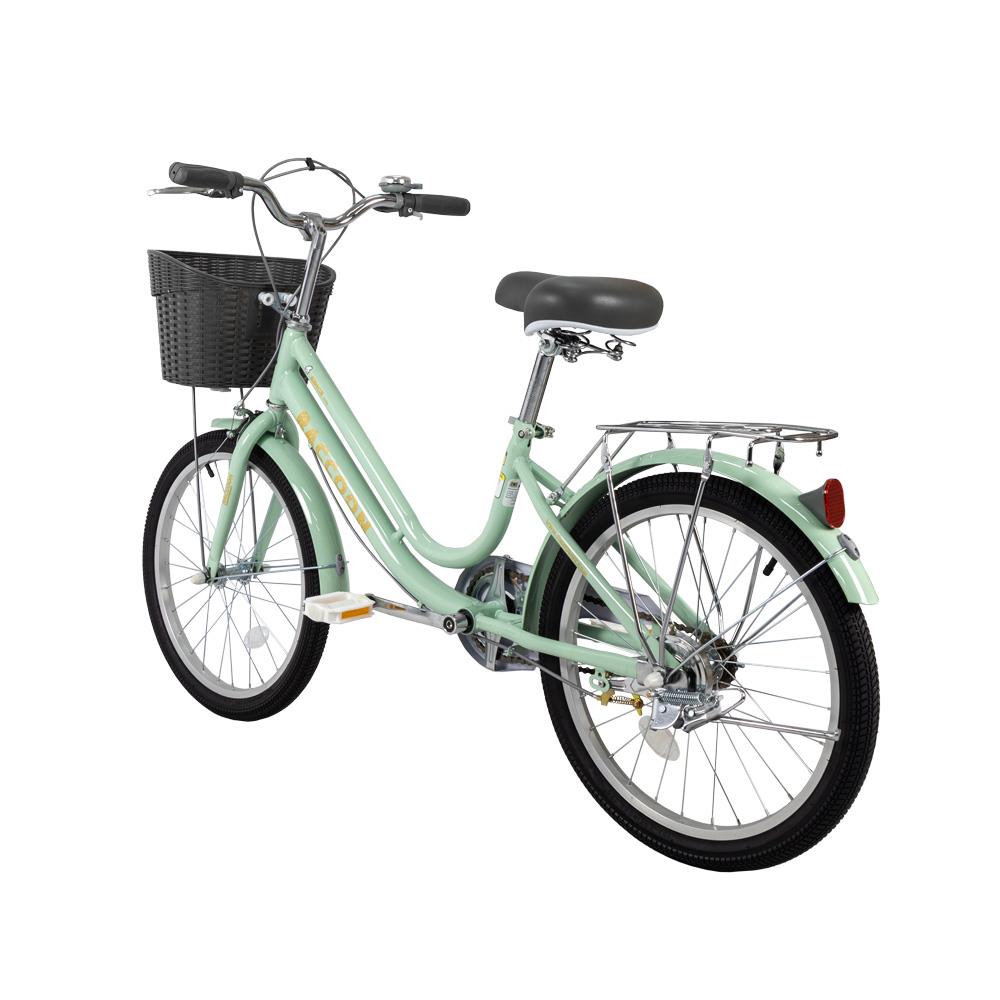 จักรยานแม่บ้าน RACCOON 20 นิ้ว สีเขียว