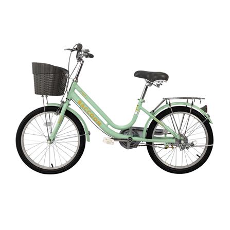 จักรยานแม่บ้าน RACCOON 20 นิ้ว สีเขียว_1