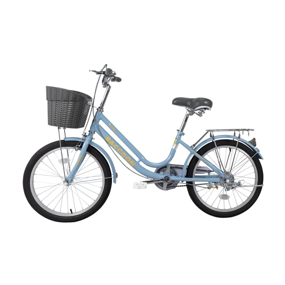 จักรยานแม่บ้าน RACCOON 20 นิ้ว สีฟ้า