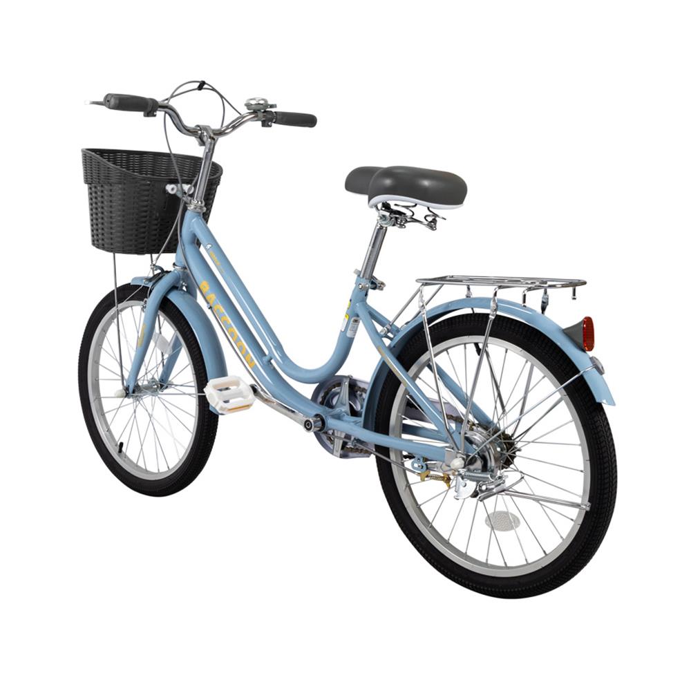 จักรยานแม่บ้าน RACCOON 20 นิ้ว สีฟ้า