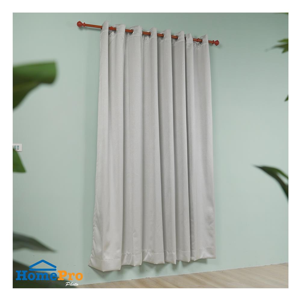 ผ้าม่าน EYELET HOME LIVING STYLE TILDA UV 150X160 ซม. สีเทา