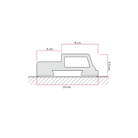 วงกบประตู UPVC FOAM AZLE ขอบเรียบ 70X200 ซม. สีโอ๊ค_3