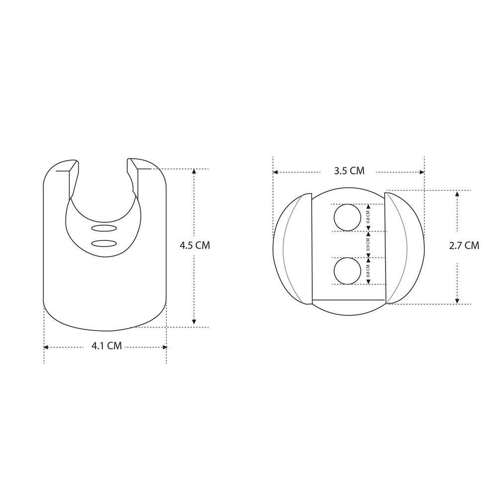 ขอแขวนฝักบัว DONMARK GL-9220 สีโครม