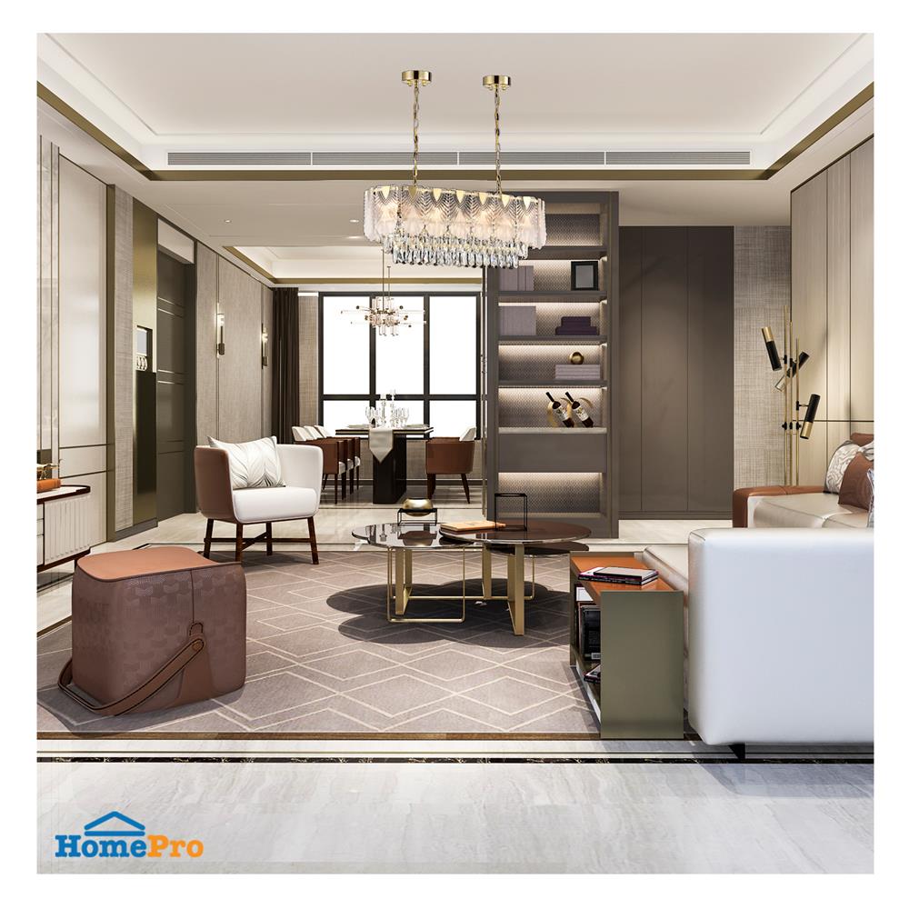 ไฟช่อ EVL CFC-11084 สีทอง/ใส 12 หัว